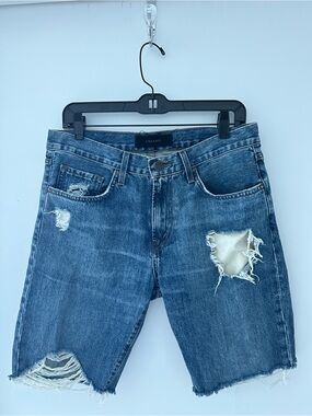 J Brand Eli Cutoff Slim Fit Jean Shorts in Kazakort